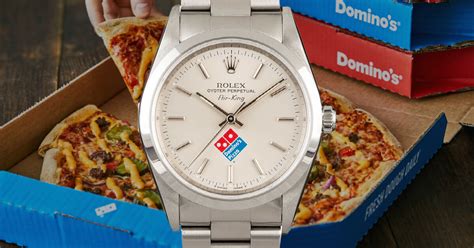 rolex domino's pizza|domino's pizza rolex value.